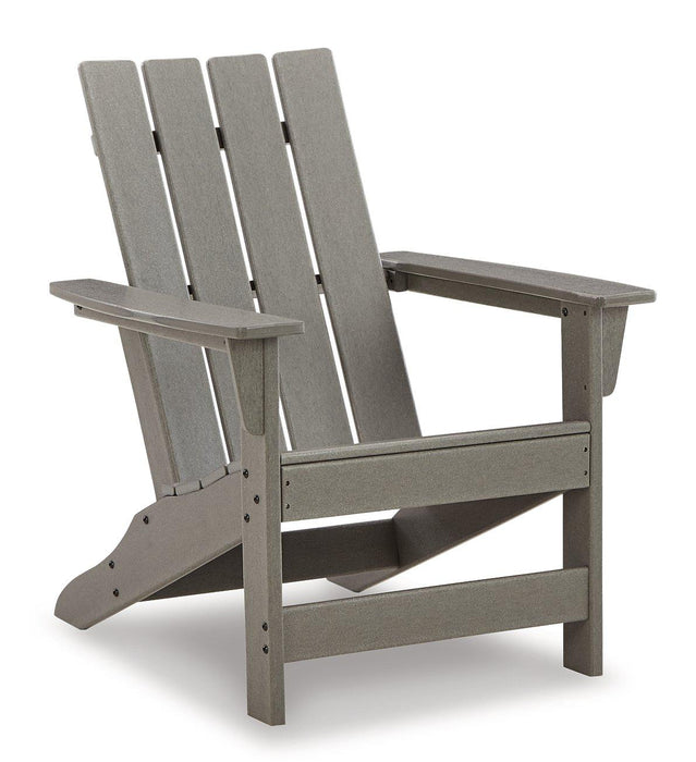 Visola Outdoor Adirondack Chair Set with End Table - Visions in Furniture (La Mirada, CA)