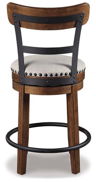 Valebeck Counter Height Bar Stool - Visions in Furniture (La Mirada, CA)