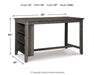 Caitbrook Counter Height Dining Set - Visions in Furniture (La Mirada, CA)