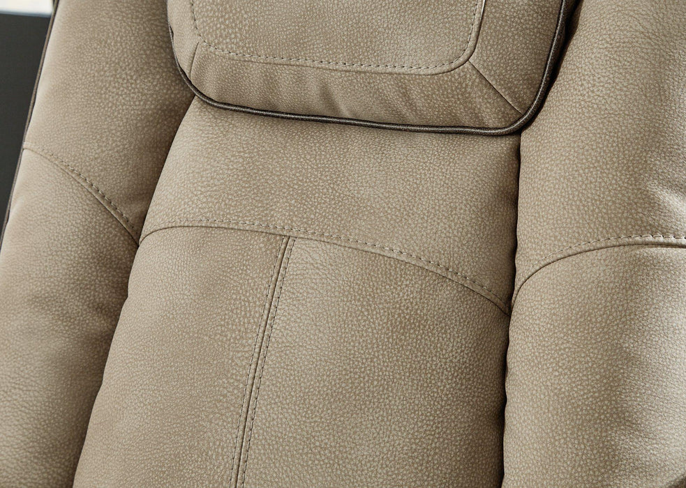 Next-Gen DuraPella Power Reclining Loveseat with Console - Visions in Furniture (La Mirada, CA)