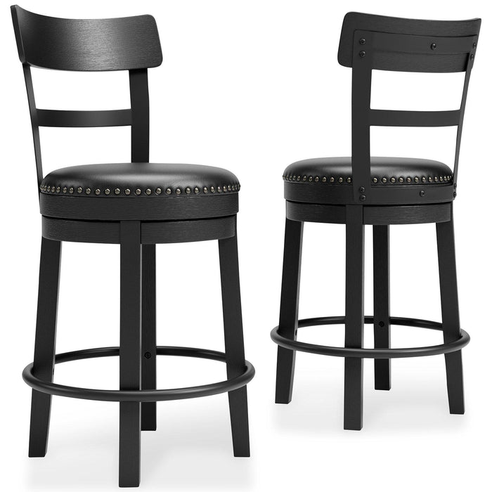 Valebeck Counter Height Bar Stool - Visions in Furniture (La Mirada, CA)