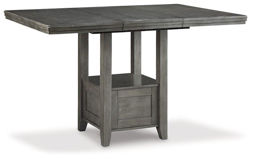 Hallanden Counter Height Dining Room Set - Visions in Furniture (La Mirada, CA)