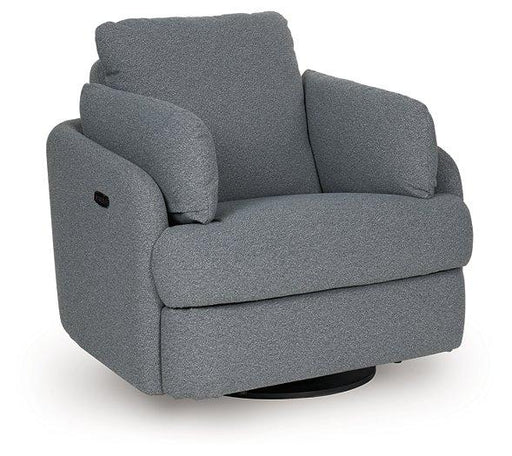 Alainmont Next-Gen Nuvella Swivel Power Recliner - Visions in Furniture (La Mirada, CA)