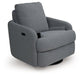 Alainmont Next-Gen Nuvella Swivel Power Recliner - Visions in Furniture (La Mirada, CA)