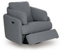 Alainmont Next-Gen Nuvella Swivel Power Recliner - Visions in Furniture (La Mirada, CA)