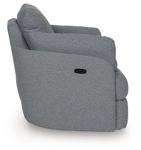 Alainmont Next-Gen Nuvella Swivel Power Recliner - Visions in Furniture (La Mirada, CA)