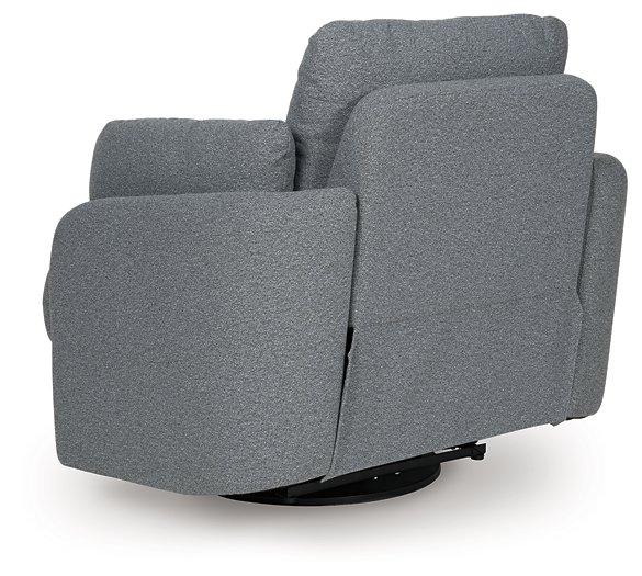 Alainmont Next-Gen Nuvella Swivel Power Recliner - Visions in Furniture (La Mirada, CA)