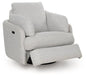 Alainmont Next-Gen Nuvella Swivel Power Recliner - Visions in Furniture (La Mirada, CA)