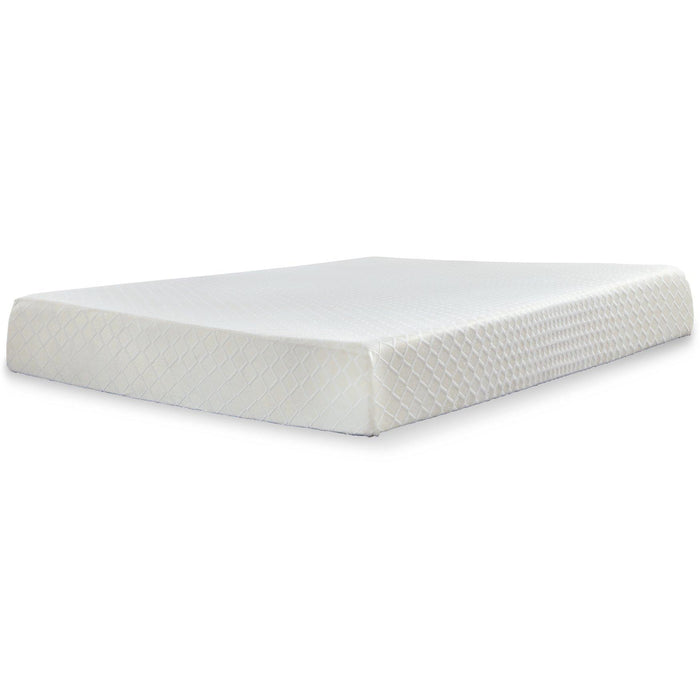 10 Inch Chime Memory Foam Mattress Set - Visions in Furniture (La Mirada, CA)