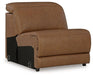 Magic Man Power Reclining Sectional with Console - Visions in Furniture (La Mirada, CA)