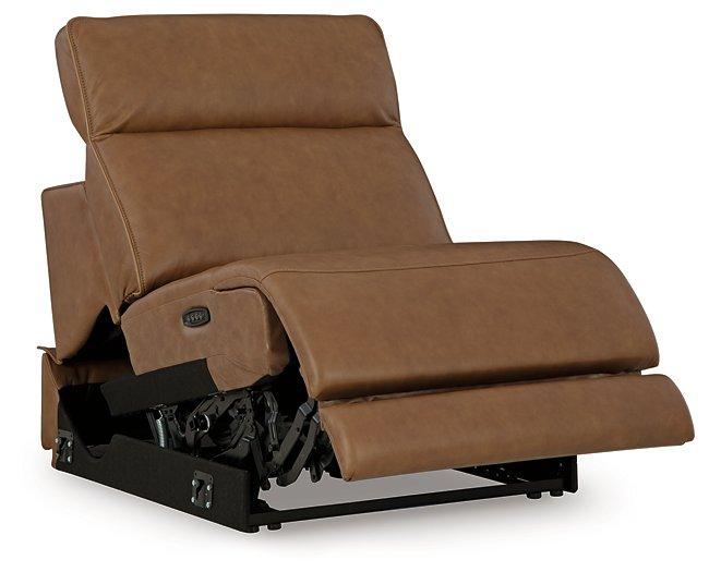 Magic Man Power Reclining Sectional with Console - Visions in Furniture (La Mirada, CA)