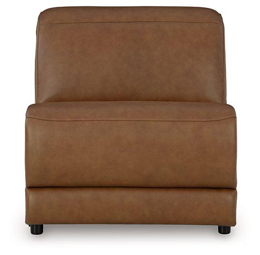 Magic Man Power Reclining Sectional with Console - Visions in Furniture (La Mirada, CA)