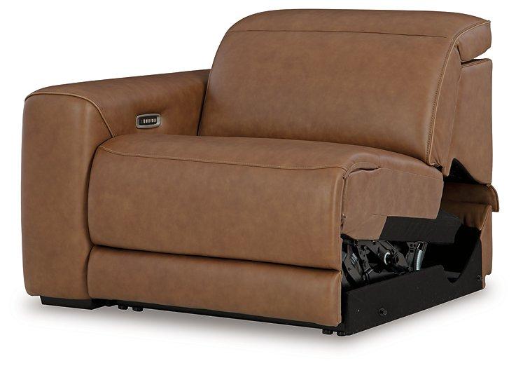 Magic Man Power Reclining Sectional with Console - Visions in Furniture (La Mirada, CA)