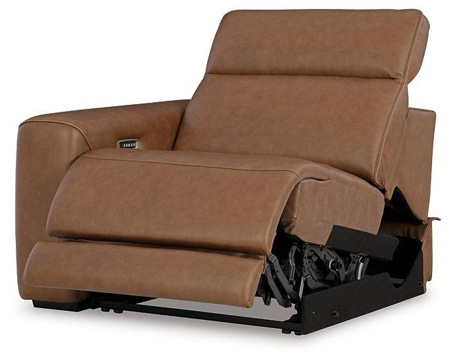 Magic Man Power Reclining Sectional with Console - Visions in Furniture (La Mirada, CA)