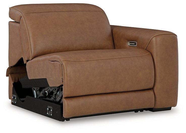 Magic Man Power Reclining Sectional with Console - Visions in Furniture (La Mirada, CA)
