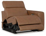 Magic Man Power Reclining Sectional Loveseat - Visions in Furniture (La Mirada, CA)