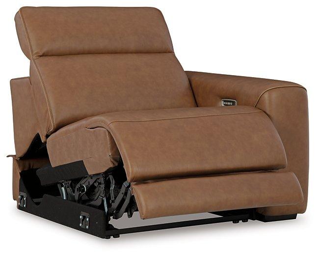 Magic Man Power Reclining Sectional with Console - Visions in Furniture (La Mirada, CA)