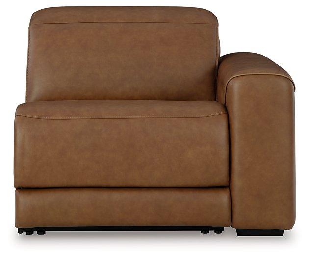 Magic Man Power Reclining Sectional with Console - Visions in Furniture (La Mirada, CA)