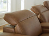 Magic Man Power Reclining Sectional with Console - Visions in Furniture (La Mirada, CA)