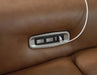Magic Man Power Reclining Sectional with Console - Visions in Furniture (La Mirada, CA)