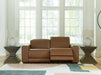 Magic Man Power Reclining Sectional Loveseat - Visions in Furniture (La Mirada, CA)