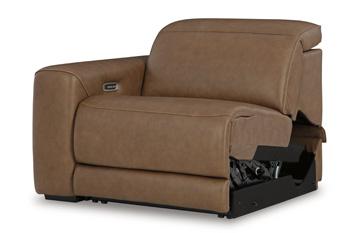 Magic Man Power Reclining Sectional Loveseat - Visions in Furniture (La Mirada, CA)
