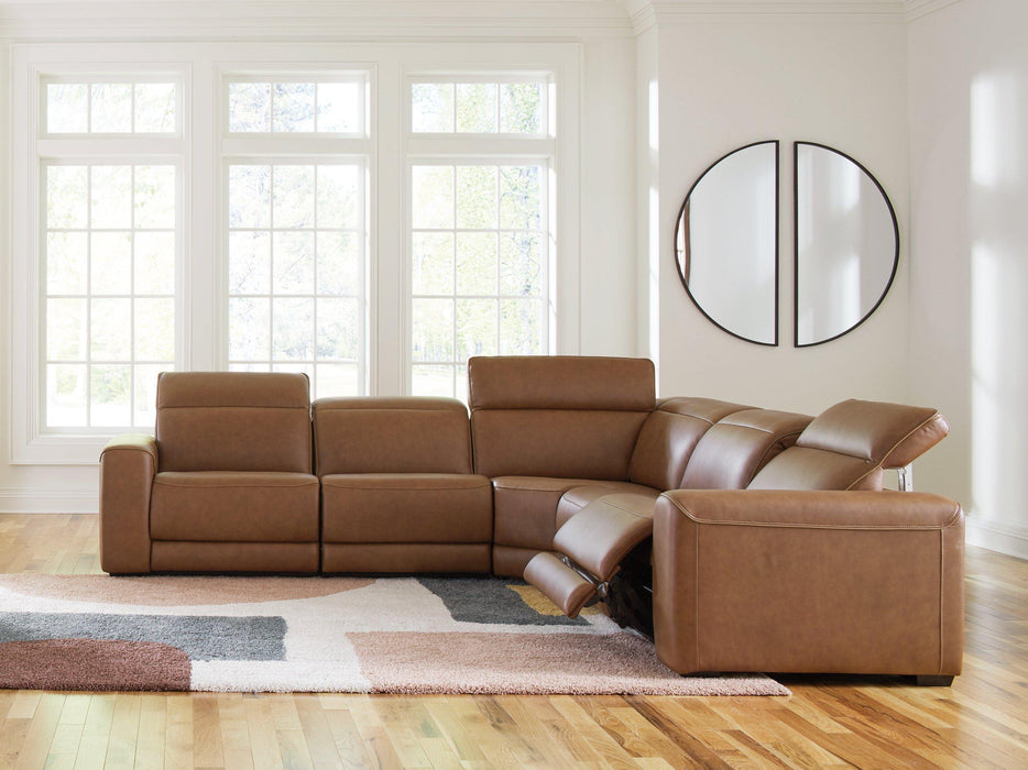 Magic Man Power Reclining Sectional - Visions in Furniture (La Mirada, CA)