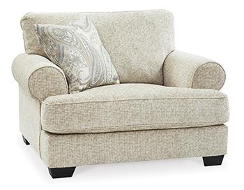 Monaghan Oversized Chair and Ottoman - Visions in Furniture (La Mirada, CA)