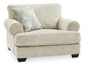 Monaghan Oversized Chair and Ottoman - Visions in Furniture (La Mirada, CA)