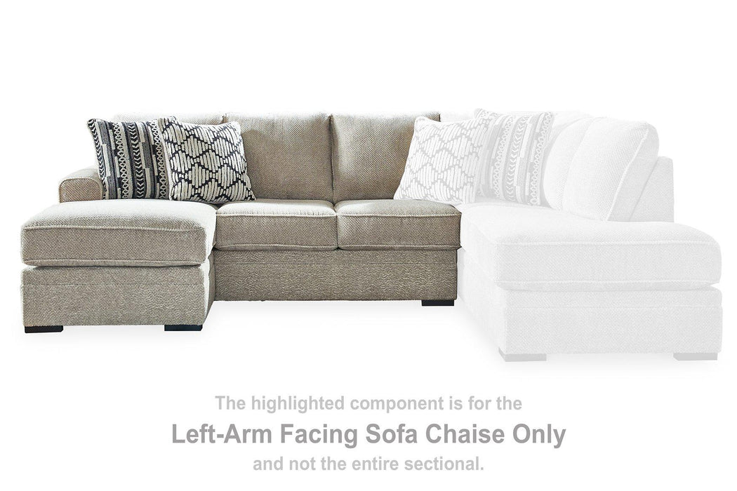 Calnita Sectional with Chaise - Visions in Furniture (La Mirada, CA)