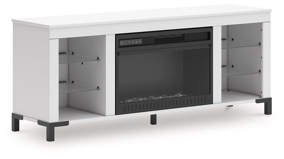 Brollevi 60" TV Stand with Electric Fireplace - Visions in Furniture (La Mirada, CA)
