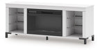 Brollevi 60" TV Stand with Electric Fireplace - Visions in Furniture (La Mirada, CA)