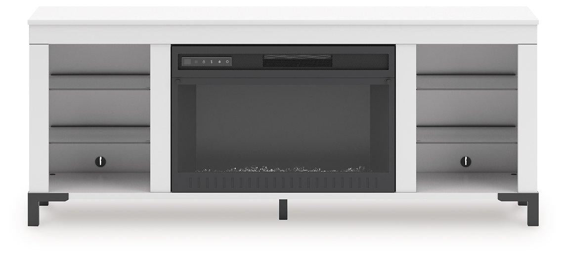 Brollevi 60" TV Stand with Electric Fireplace - Visions in Furniture (La Mirada, CA)