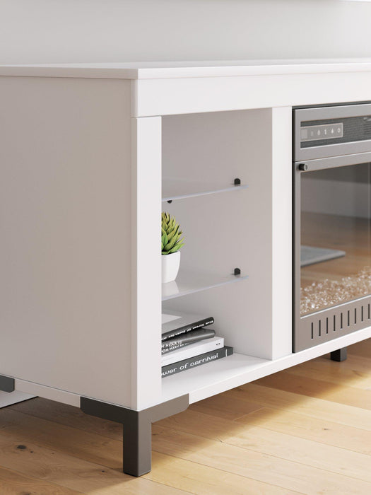 Brollevi 60" TV Stand with Electric Fireplace - Visions in Furniture (La Mirada, CA)