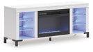 Brollevi 60" TV Stand with Electric Fireplace - Visions in Furniture (La Mirada, CA)