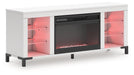 Brollevi 60" TV Stand with Electric Fireplace - Visions in Furniture (La Mirada, CA)
