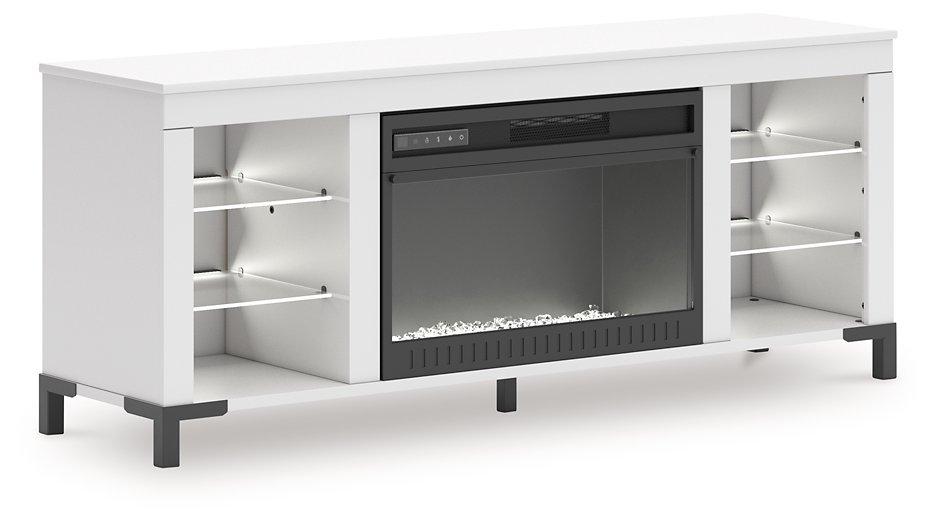 Brollevi 60" TV Stand with Electric Fireplace - Visions in Furniture (La Mirada, CA)