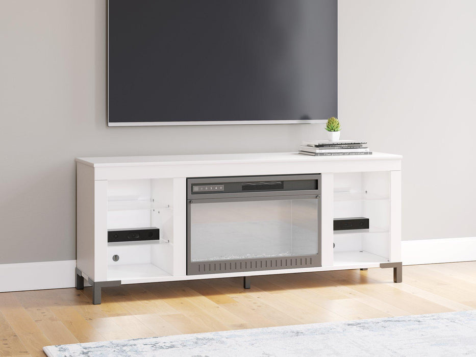 Brollevi 60" TV Stand with Electric Fireplace - Visions in Furniture (La Mirada, CA)