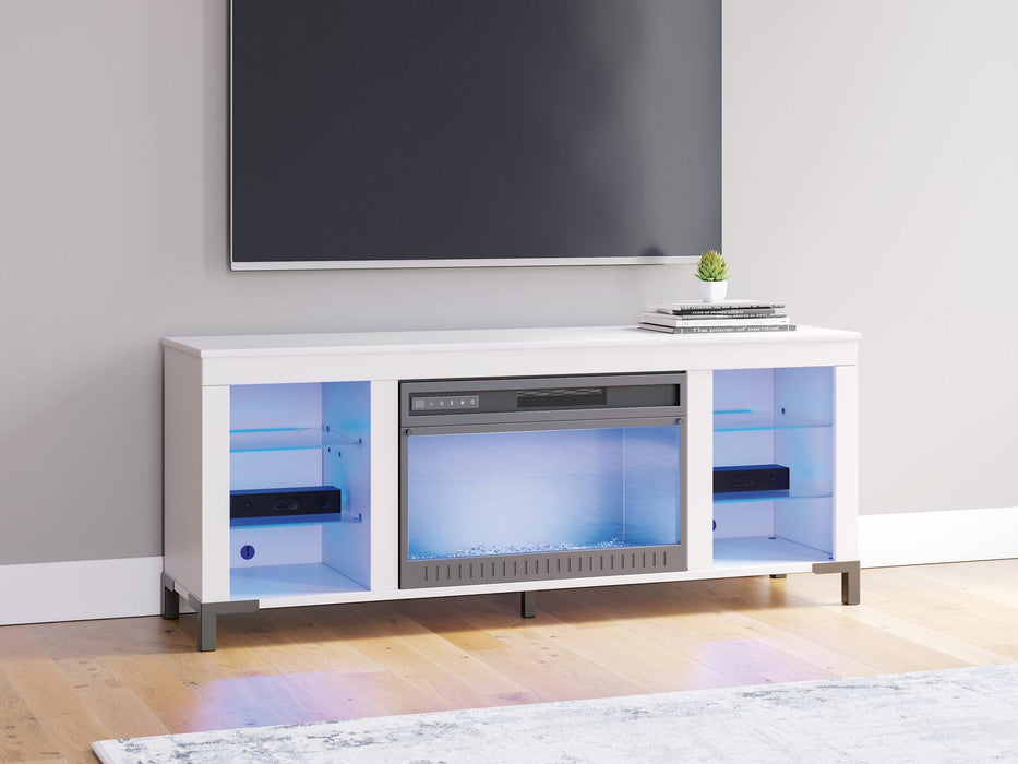 Brollevi 60" TV Stand with Electric Fireplace - Visions in Furniture (La Mirada, CA)