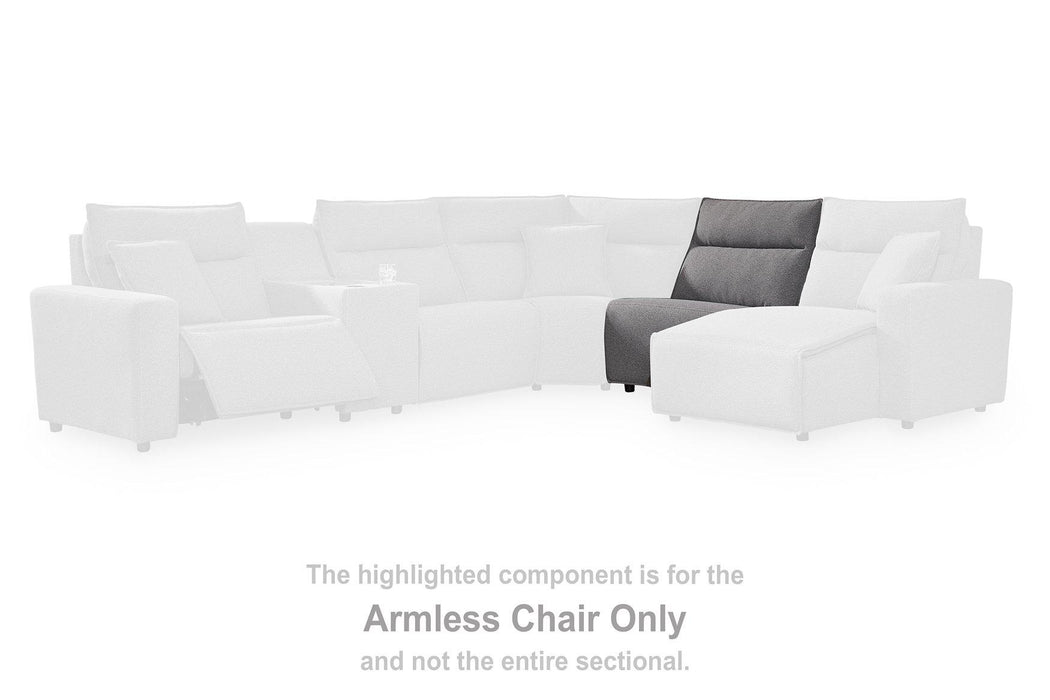 Modmax Power Reclining Sectional with Chaise - Visions in Furniture (La Mirada, CA)