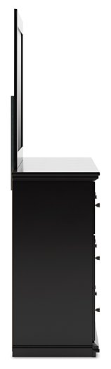 Maribel Dresser and Mirror - Visions in Furniture (La Mirada, CA)