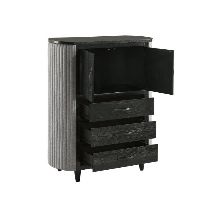 Skyline Door Chest-Onyx