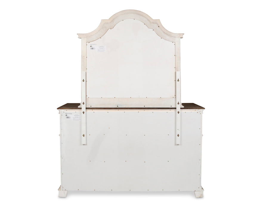 Anastasia Mirror - Ant. White