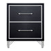 Ava 2 Drawer Nightstand-Ebony