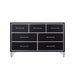Ava 7 Drawer Dresser-Ebony