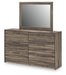 Elbrim Dresser and Mirror - Visions in Furniture (La Mirada, CA)