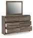 Elbrim Dresser and Mirror - Visions in Furniture (La Mirada, CA)