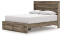 Elbrim Panel Storage Bed - Visions in Furniture (La Mirada, CA)