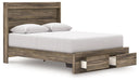 Elbrim Panel Storage Bed - Visions in Furniture (La Mirada, CA)