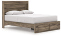 Elbrim Panel Storage Bed - Visions in Furniture (La Mirada, CA)